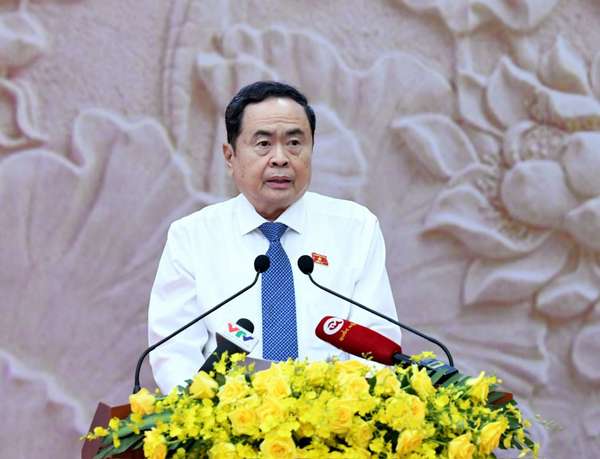 Chủ tịch Quốc hội Trần Thanh Mẫn dự khai mạc Kỳ họp thứ 15, HĐND tỉnh Bình Phước Khóa X
