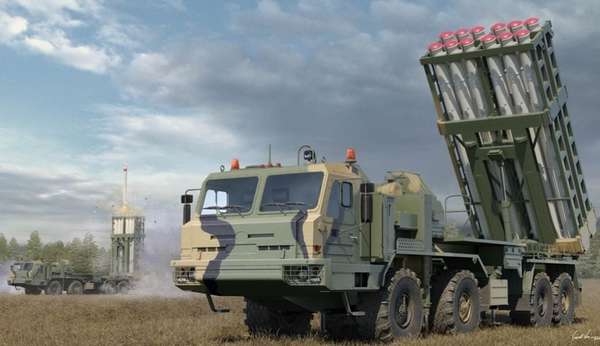 Hệ thống tên lửa S-350 Vityaz của Nga bắn trúng đồng thời 12 tên lửa HIMARS