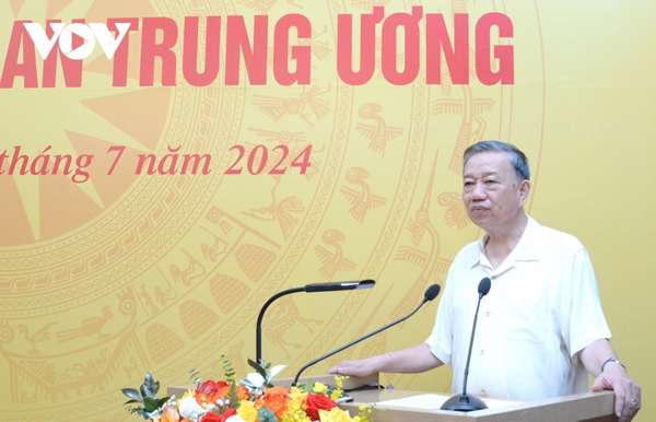 Chủ tịch nước Tô Lâm: Bộ Công an tiếp tục gương mẫu, đi đầu trong phòng, chống tham nhũng
