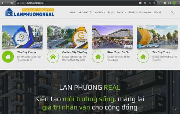 Địa ốc Lan Phương Real bị tố lập 'dự án ma': Hồ sơ giới chủ