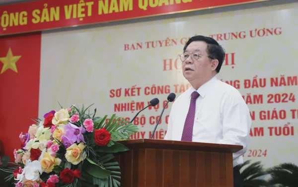 Ban Tuyên giáo Trung ương sơ kết công tác 6 tháng đầu năm, triển khai nhiệm vụ 6 tháng cuối năm 2024