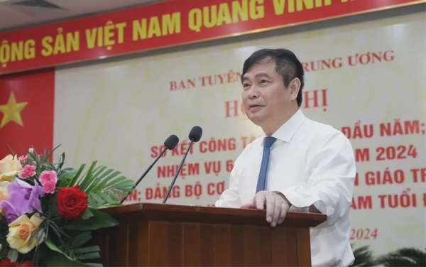 Ban Tuyên giáo Trung ương sơ kết công tác 6 tháng đầu năm, triển khai nhiệm vụ 6 tháng cuối năm 2024