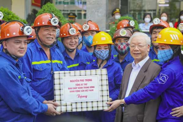 Sự quan tâm đặc biệt đến công nhân ngành than của Tổng Bí thư Nguyễn Phú Trọng