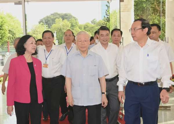 TP. Hồ Chí Minh: Thông báo về Lễ viếng Tổng Bí thư Nguyễn Phú Trọng tại Hội trường Thống Nhất