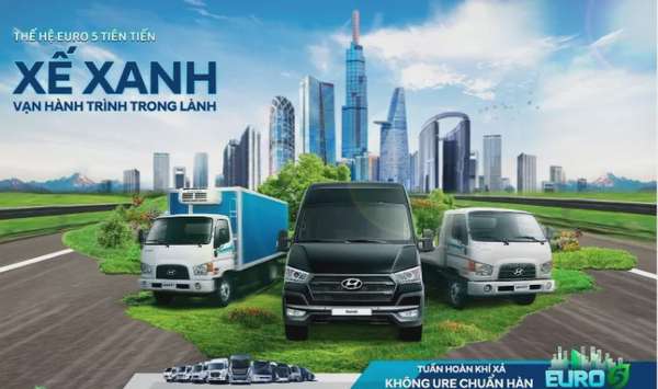 “Xế xanh - vạn hành trình trong lành” thế hệ Euro 5 tiên tiến của Hyundai Thành Công Thương Mại lộ diện