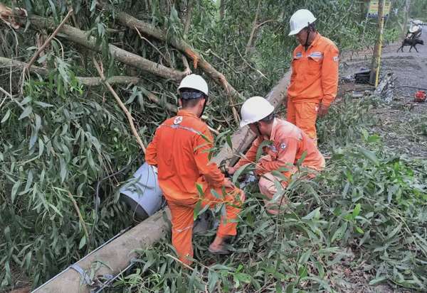 Hàng loạt sự cố lưới điện do mưa bão tại phía Nam, ngành điện đưa ra cảnh báo