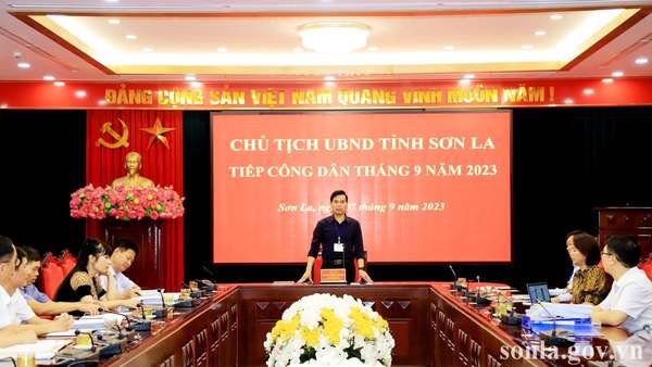 Yêu cầu Chủ tịch UBND, tập thể lãnh đạo UBND thành phố Sơn La kiểm điểm