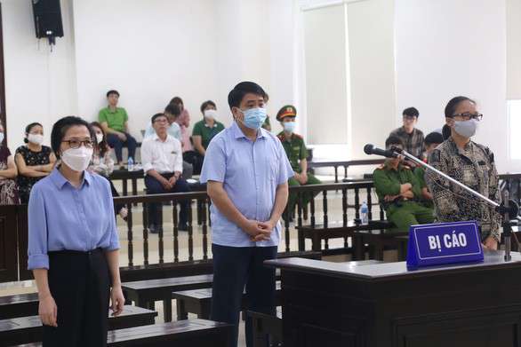 Cựu chủ tịch Hà Nội Nguyễn Đức Chung tại phiên tòa phúc thẩm