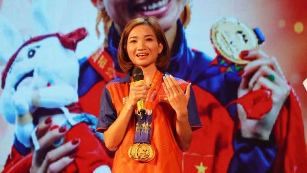 Biệt danh đặc biệt và mong muốn của Nguyễn Thị Oanh sau trở về từ SEA Games 32