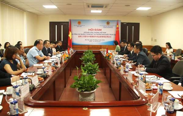 Hội đàm giữa Bộ Công Thương Việt Nam và Tổng cục Quản lý giám sát thị trường Nhà nước Trung Quốc