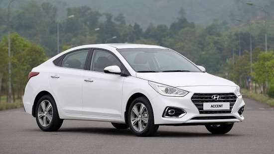 Top 5 mẫu ô tô Sedan ưa chuộng nhất tháng 1/2023: Hyundai Accent độc chiếm ngôi đầu