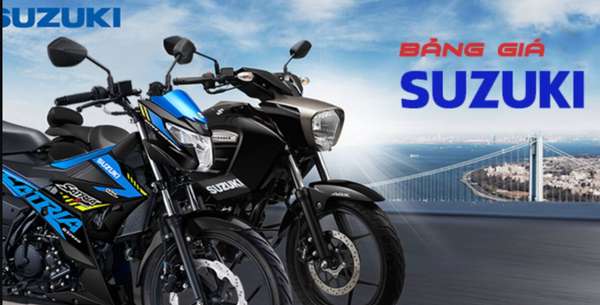 Bảng giá xe máy Suzuki mới nhất cuối tháng 9/2023