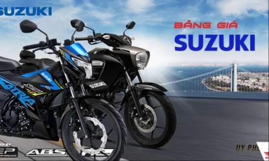 Bảng giá xe máy Suzuki mới nhất  tháng 10/2023: Giá bán là thế mạnh
