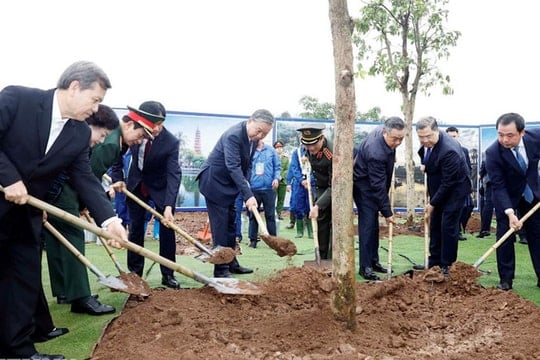 Tổng Bí thư Tô Lâm dự Lễ phát động Tết trồng cây tại Hà Nội