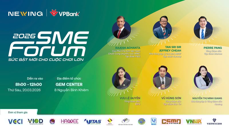 VPBank SME khởi động SME Forum 2026, chia sẻ tri thức quản trị