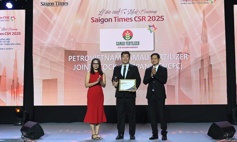 Phân bón Cà Mau: Doanh nghiệp vì công đồng 4 năm liên tiếp