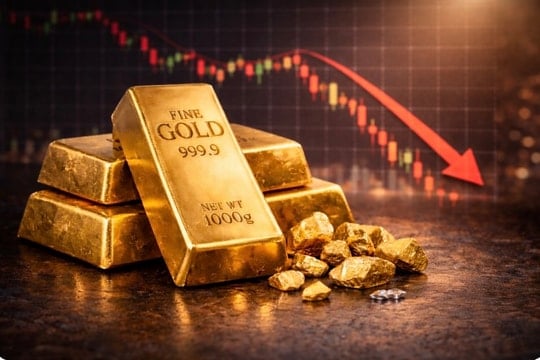 Giá vàng hôm nay 27/4/2026: Lao dốc tuần thứ 3, người mua "bốc hơi" gần 12 triệu đồng/lượng