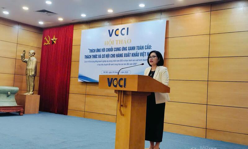 Doanh nghiệp xuất khẩu thích ứng với chuỗi cung ứng xanh toàn cầu