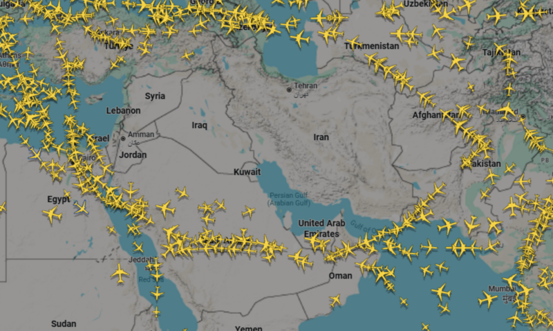 Cổ phiếu ngành hàng không ổn định trở lại trước xung đột Trung Đông