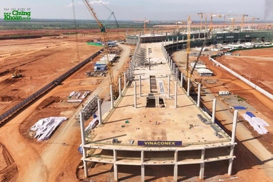 7 gói thầu 'khủng' tại sân bay Long Thành có sự góp mặt của Vinaconex