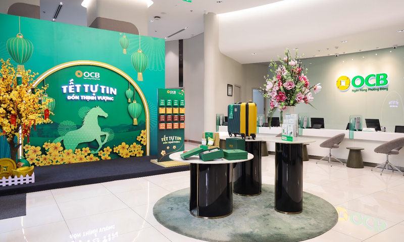 OCB khép lại mùa Tết rực rỡ với chương trình tri ân 'Tết tự tin'