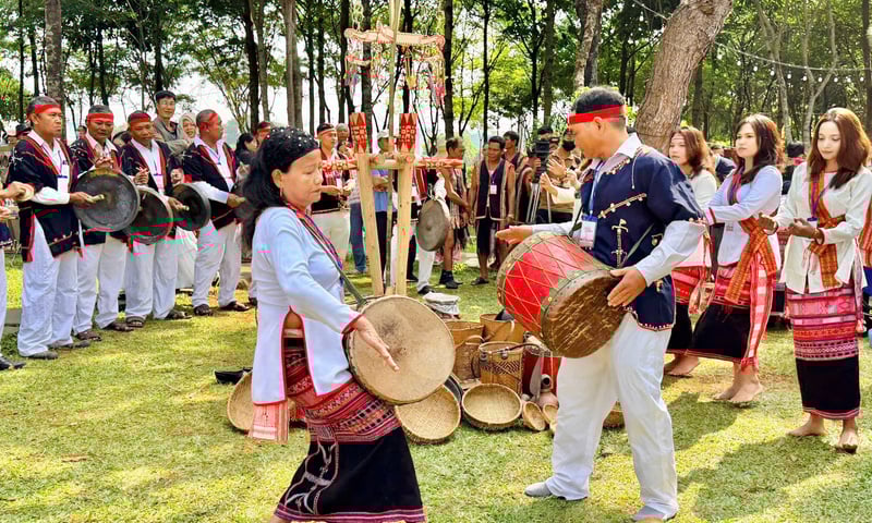 Đa sắc màu tại Ngày hội Văn hóa các dân tộc tỉnh Gia Lai