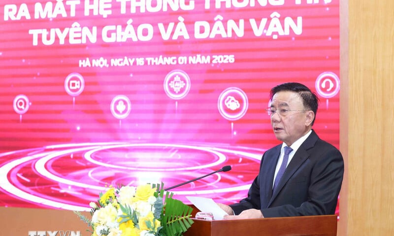 Phát biểu của đồng chí Thường trực Ban Bí thư tại Lễ ra mắt ứng dụng di động Tuyên giáo và Dân vận