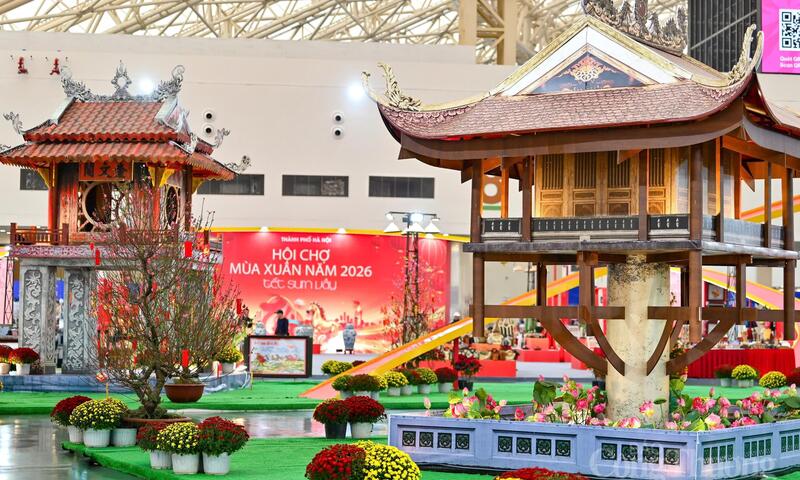 Hội chợ Mùa Xuân 2026: Hà Nội tái hiện không gian Tết truyền thống