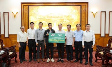 Carlsberg Việt Nam ủng hộ 1,5 tỷ hỗ trợ Huế, Đà Nẵng khắc phục mưa lũ