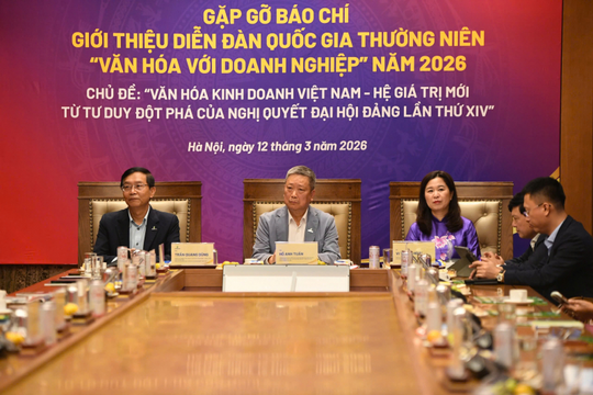Sắp diễn ra Diễn đàn “Văn hóa với Doanh nghiệp” năm 2026