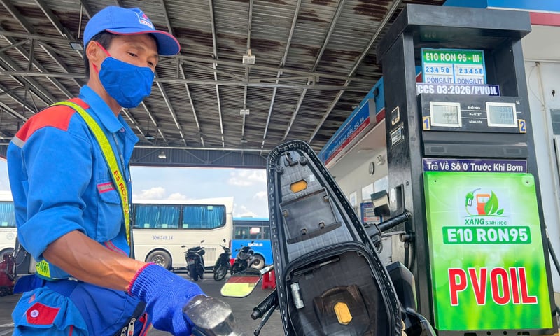 TP. Hồ Chí Minh: Doanh nghiệp đầu mối sẵn sàng cung ứng xăng E10 toàn thị trường
