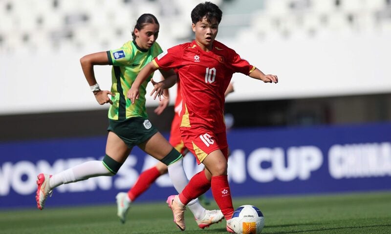 Thất bại trước U17 nữ Australia, U17 nữ Việt Nam dừng chân tại tứ kết