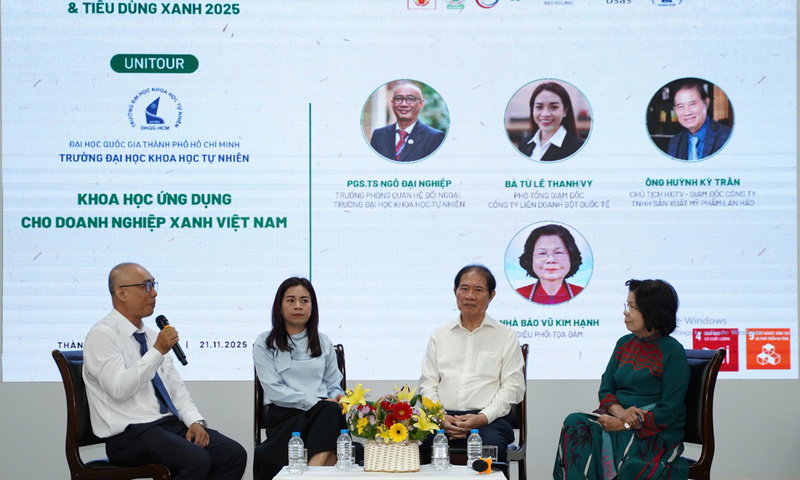Uni Tour 2025: Kết nối khoa học ứng dụng với doanh nghiệp xanh