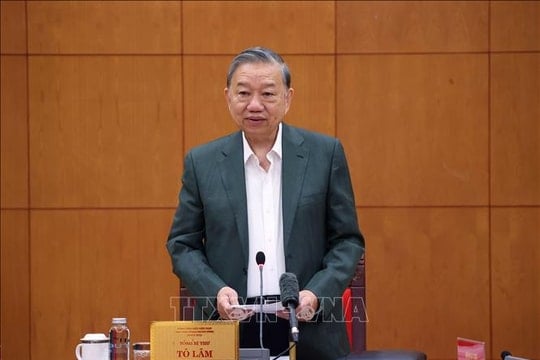 Tổng Bí thư Tô Lâm: Chuẩn bị thật tốt các điều kiện để tổ chức thành công Đại hội XIV của Đảng