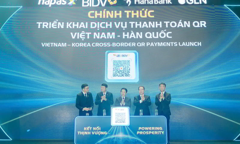 Chính thức triển khai thanh toán QR xuyên biên giới Việt Nam - Hàn Quốc