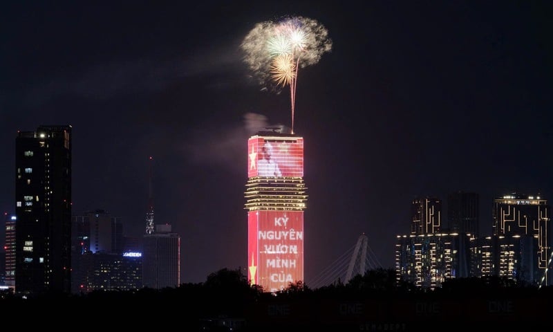 Saigon Marina IFC đón năm mới 2026 với công nghệ ánh sáng hiện đại