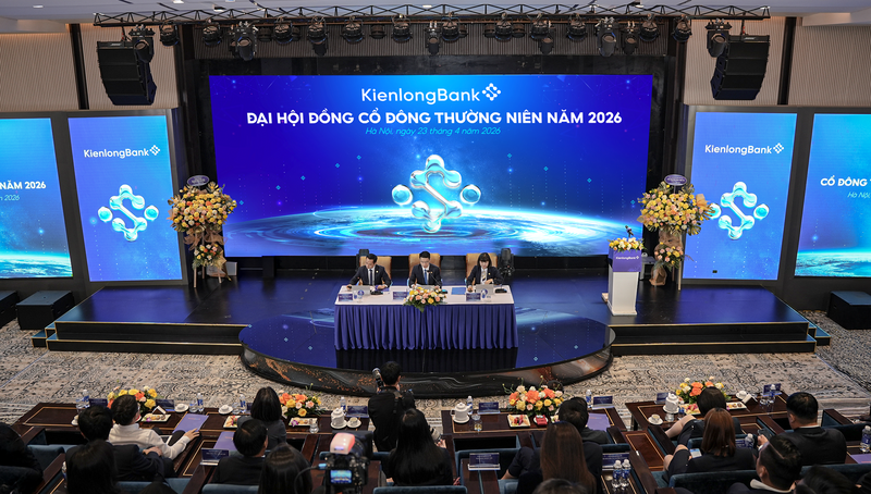KienlongBank tổ chức thành công đại hội cổ đông 2026