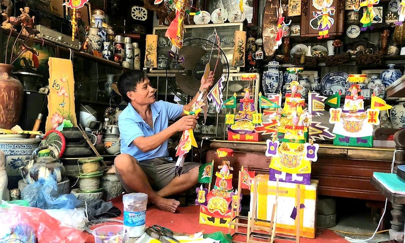 Giữ nghề làm đồ chơi Trung thu truyền thống giữa nhịp sống hiện đại