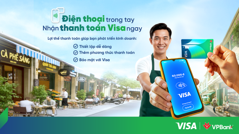VPBank ra mắt NEO Accept, kết hợp thẻ CommCredit cho hộ kinh doanh