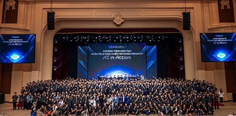 Vingroup khai giảng khóa đào tạo 20.000 nhân tài AI thực chiến