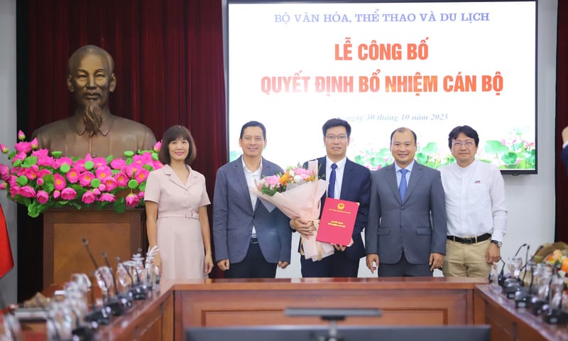 Bộ Văn hóa, Thể thao và Du lịch bổ nhiệm lãnh đạo cấp Cục, Vụ