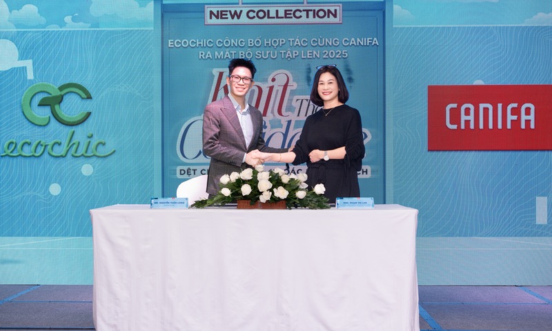 ECOCHIC hợp tác cùng CANIFA ra mắt bộ sưu tập len 2025