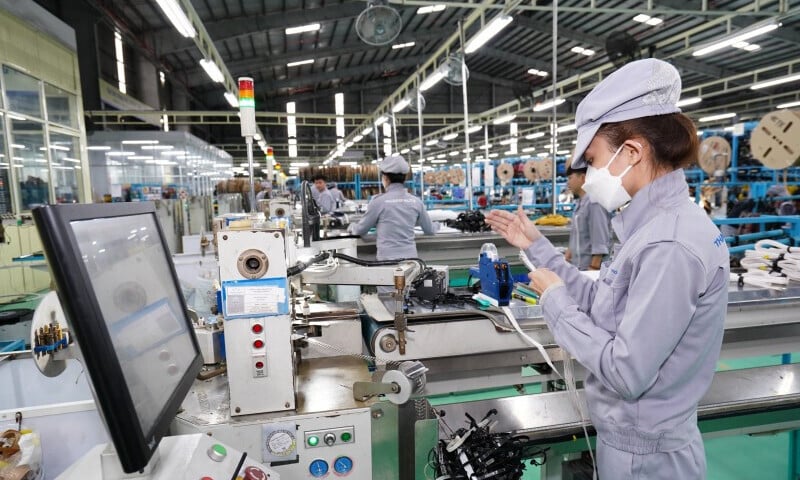 Chỉ số sản xuất toàn ngành công nghiệp tăng 9,2% trong 4 tháng