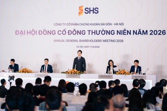 Tân CEO Chứng khoán SHS xuất hiện tại đại hội, hé lộ chiến lược phát triển đến năm 2030