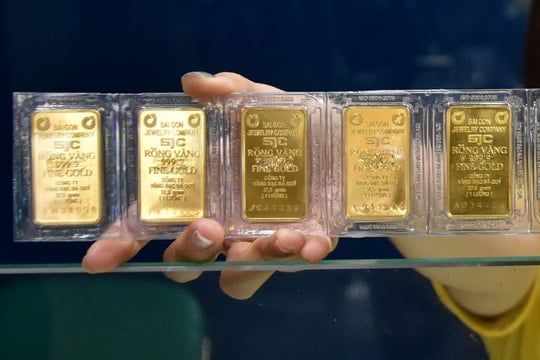 Cập nhật giá vàng hôm nay 12/3: Giảm mạnh hơn 1 triệu đồng/lượng