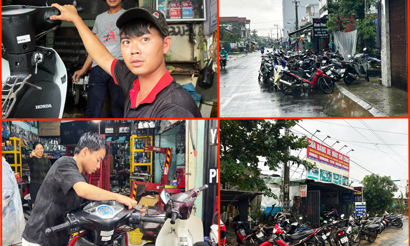 Đắk Lắk: Hàng nghìn xe máy hư hỏng sau mưa lũ