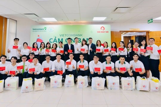 Vietcombank TP. Hồ Chí Minh hiến tặng 222 đơn vị máu, lan tỏa tinh thần “Chủ Nhật Đỏ” trong Tháng Thanh niên