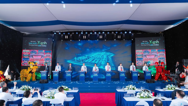 Hòa Phát khởi công Khu công nghiệp Hoàng Diệu, đón nhà đầu tư từ quý IV/2026