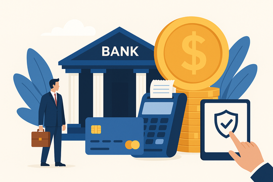 Ngân hàng thu đậm từ phí dịch vụ