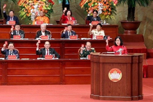 Biểu quyết thông qua số lượng 405 vị tham gia Ủy ban Trung ương Mặt trận Tổ quốc Việt Nam khóa XI, nhiệm kỳ 2026-2031